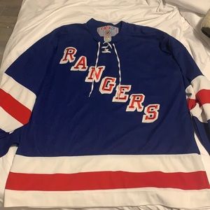 NY Rangers hockey jersey size XL